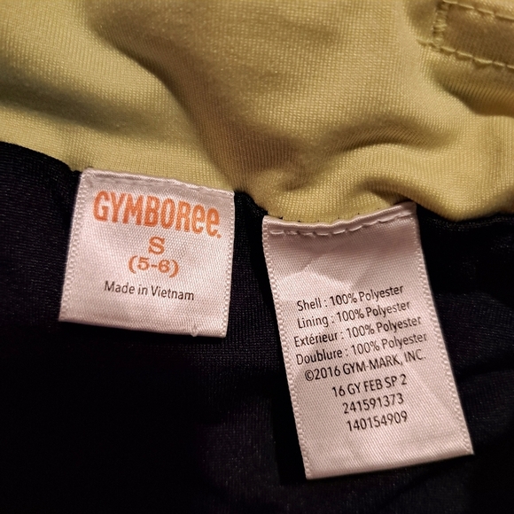 Gymboree girls size Small or 5-6 Athletic shorts with matching headband - Picture 3 of 4